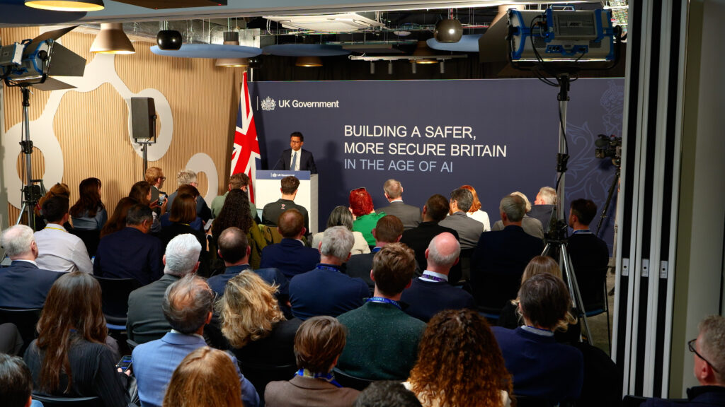 AI Minister sets out plans to build Britain’s AI resilience at WestTech London’s Base One